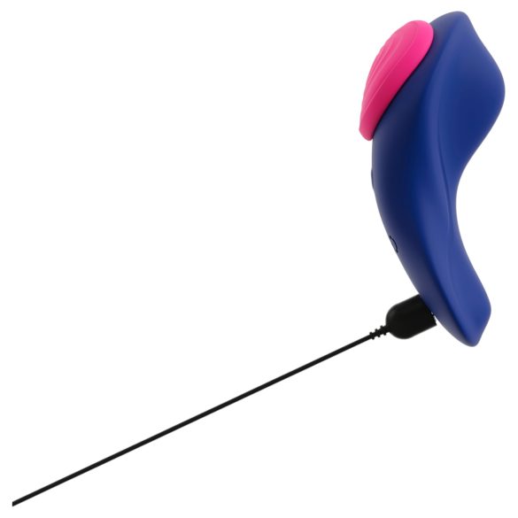 Smile - fjärrstyrd trosvibrator - blå