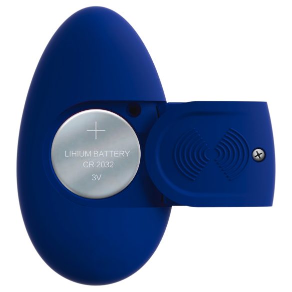 Smile - fjärrstyrd trosvibrator - blå