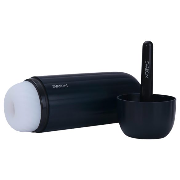 Svakom Sam Neo 2 Pro - smart masturbator - svart/vit