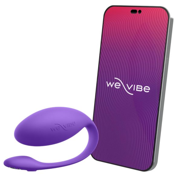 We-Vibe Jive Lite - fjärrstyrd vibrerande ägg - uppladdningsbar silikon lila