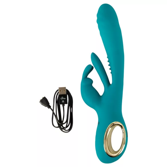 Smile - vibrator för G-punkt och klitoris - grön
