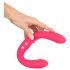 Couples Choice - dubbeländad vibrator - silikon - rosa