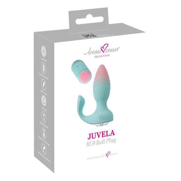 Beau Coeur Juvela - vibrerande analplug - turkos