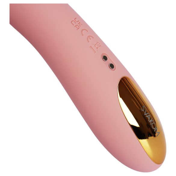 Svakom Ava Neo - thrusting vibrator - appstyrd - silikon rosa