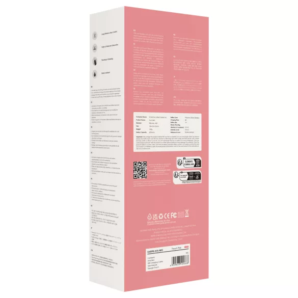 Svakom Ava Neo - smart app-styrd stötande G-punktsvibrator (rosa)