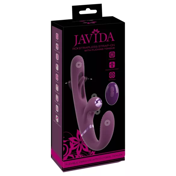Javida - remfri påsättningsbar parvibrator (lila)