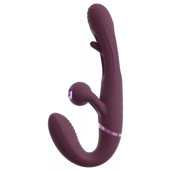 Javida - remfri påsättningsbar parvibrator (lila)