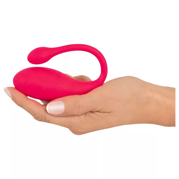 Beau Coeur Koral - vibrerande ägg med fjärrkontroll - rosa