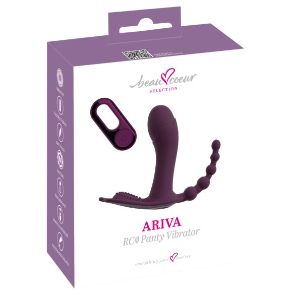 Beau Coeur Ariva - 3-i-1 trossvibrator - lila