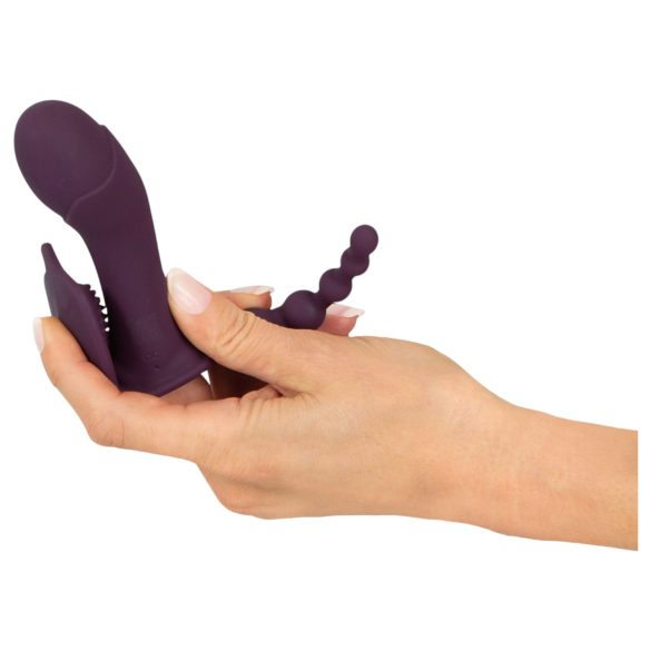 Beau Coeur Ariva - 3-i-1 trossvibrator - lila