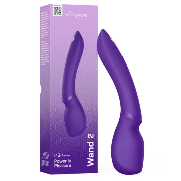 We-Vibe - Wand vibrator - uppladdningsbar smart massager - lila
