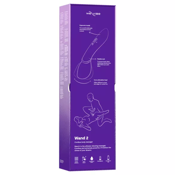 We-Vibe - Wand vibrator - uppladdningsbar smart massager - lila