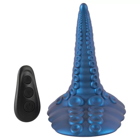 Beasty Cocks - G-punkt vibrator med sugkoppar - blå
