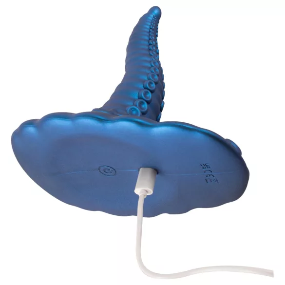 Beasty Cocks - G-punkt vibrator med sugkoppar - blå