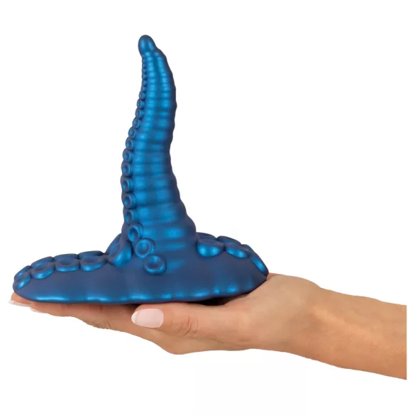 Beasty Cocks - G-punkt vibrator med sugkoppar - blå
