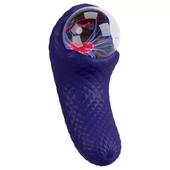 Beau Coeur Zanto - vibrator med plasteffekt - blå