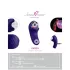 Beau Coeur Zanto - vibrator med plasteffekt - blå