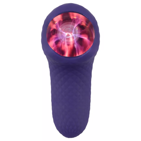 Beau Coeur Zanto - vibrator med plasteffekt - blå