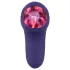 Beau Coeur Zanto - vibrator med plasteffekt - blå