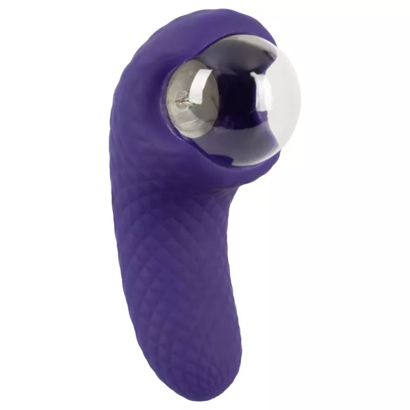 Beau Coeur Zanto - vibrator med plasteffekt - blå