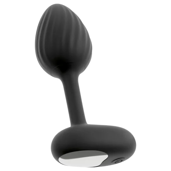 ANOS - vibratorisk analpluggset - svart