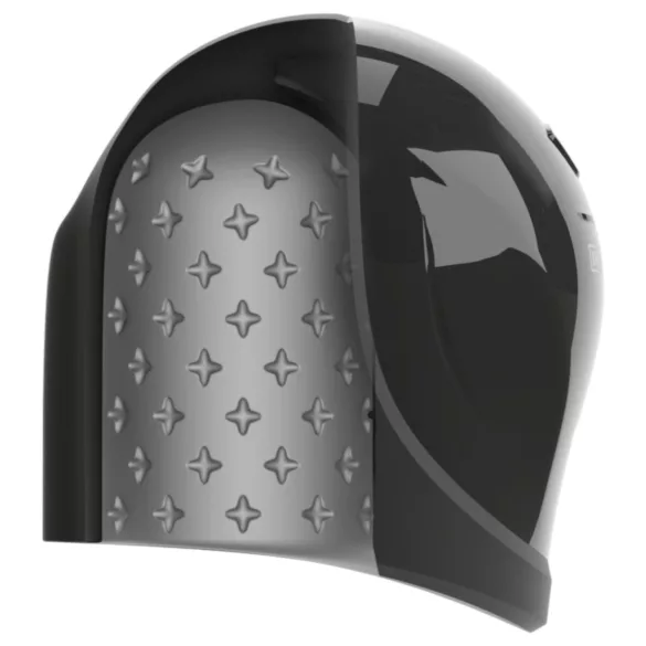 Rebel - vattentät ollonvibrator - svart