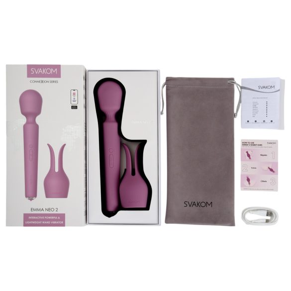 Svakom Emma Neo 2 - smart lila massagevibrator
