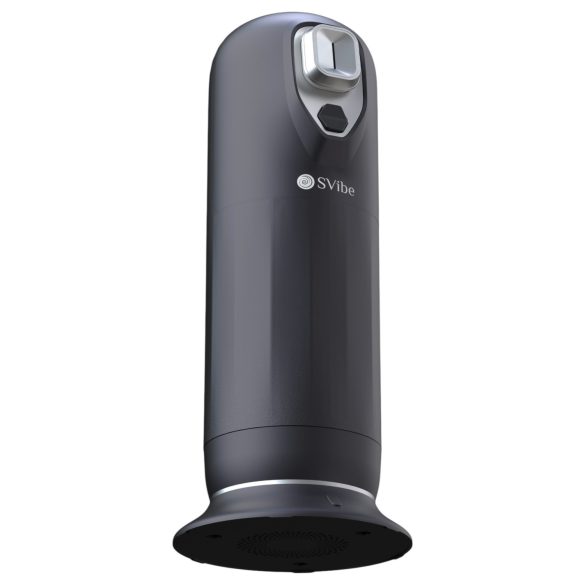 Snail Vibe Jet - masturbator med värmefunktion - svart