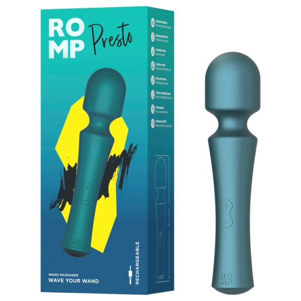 ROMP Presto - vibrator massager - grön