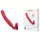 LOVENSE Mission 2 - smart vibrator med sugkopp (röd)