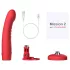 LOVENSE Mission 2 - smart vibrator med sugkopp (röd)