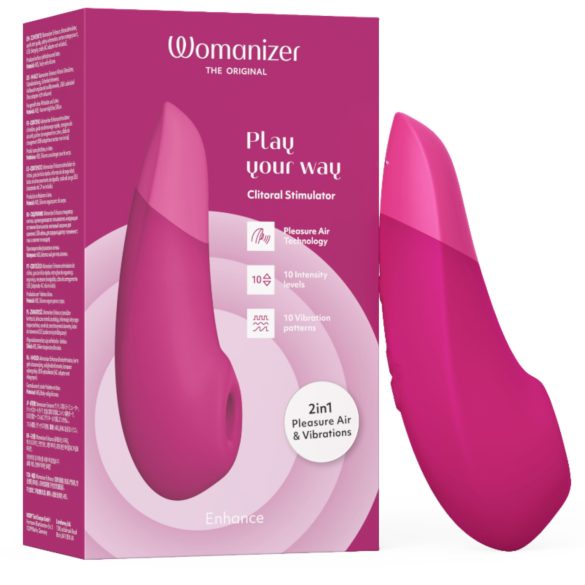 Womanizer Enhance - klitorisstimulator med lufttryck - rosa
