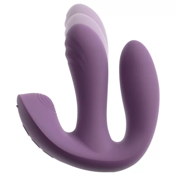 Beau Coeur Mireva - vibrator med tre armar - fjärrstyrd - lila