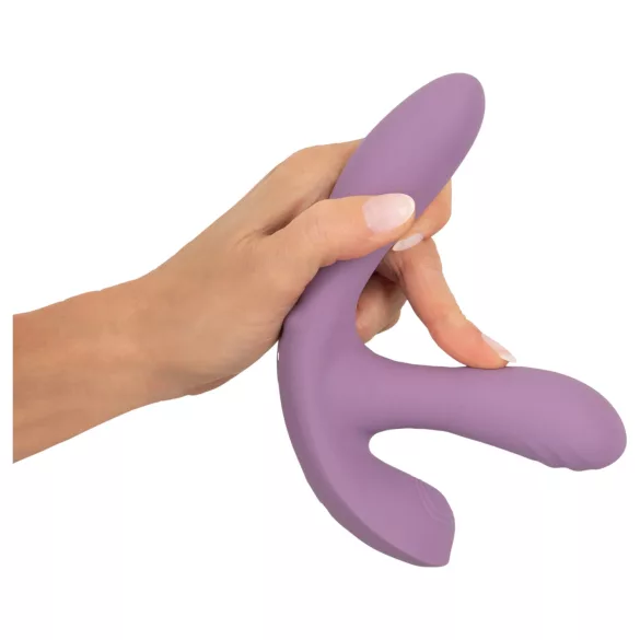 Beau Coeur Mireva - vibrator med tre armar - fjärrstyrd - lila
