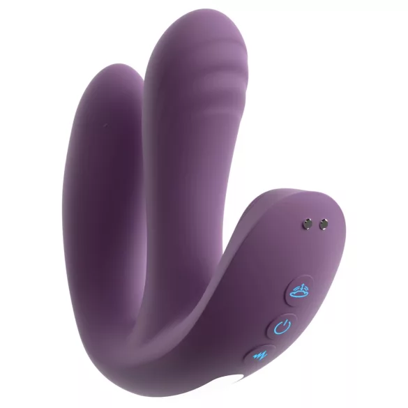 Beau Coeur Mireva - vibrator med tre armar - fjärrstyrd - lila