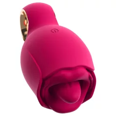   You2Toys Oral Fun - tungformad klitorisstimulator vibrator (rosa)