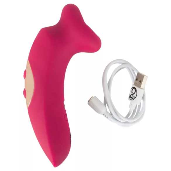 You2Toys Oral Fun - sug- och tungklitorisstimulator (rosa)
