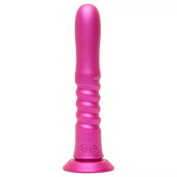 ROMP Jiggle - stötvibrator med sugkopp (rosa)