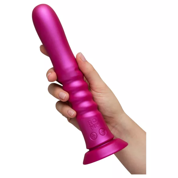 ROMP Jiggle - stötvibrator med sugkopp (rosa)