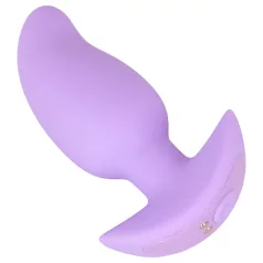Cuties - analplugg med vibration - liten - silikon - lila