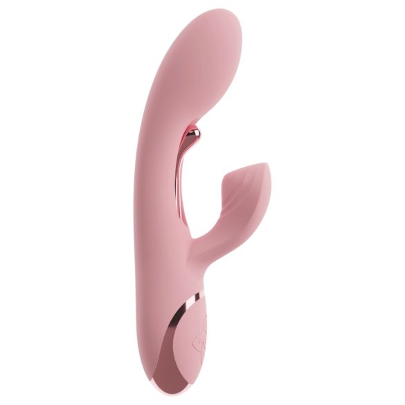 Beau Coeur Avenor - tungformad G‑punktsvibrator med klitorisstimulator (rosa)