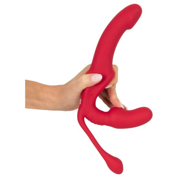 You2Toys Strapless - påsättbar 3-armad vibrator (rosa)