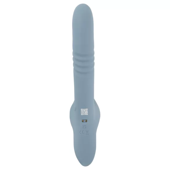 You2Toys - 3-delad påsättningsbar kanin‑stötdildo med fjärrkontroll (blå)