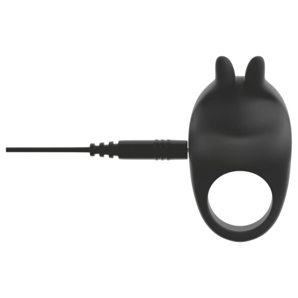 Couple Choice - penisring och G-punkt vibrator - silikon - grå