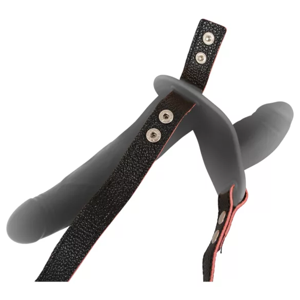 You2Toys - fjärrstyrd dubbel påsättningsbar vibrator (svart)