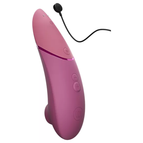 Womanizer Next - lufttrycksvibrator för klitoris - uppladdningsbar - rosa