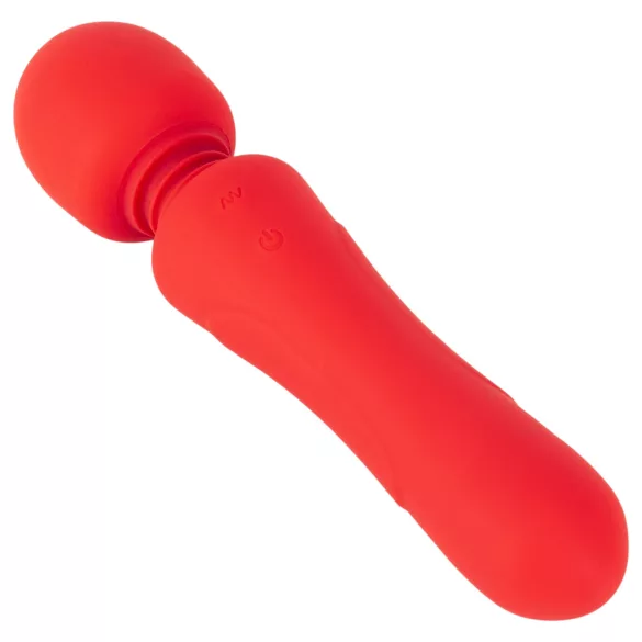 Sweet Smile - uppladdningsbar, vattentät stavvibrator (röd)