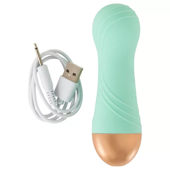 Cuties - uppladdningsbar, vattentät minivibrator (grön)