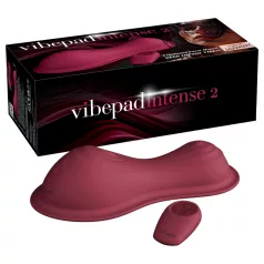 Vibepad Intense 2 - fjärrstyrd vibrator-kudde (röd)