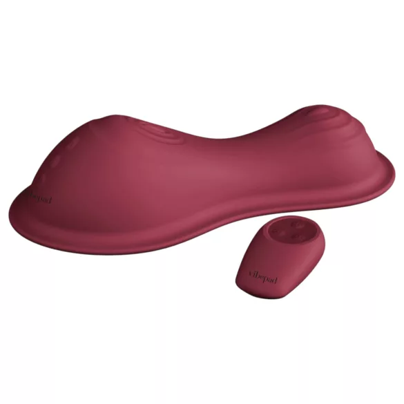 Vibepad Intense 2 - fjärrstyrd vibrator-kudde (röd)